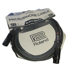 Roland Black Series Balanced Microphone Cable, 10 ft./3 m - RMC-B10